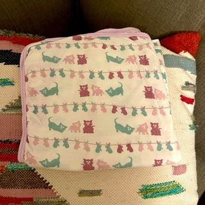 Kickee pants bamboo baby blanket